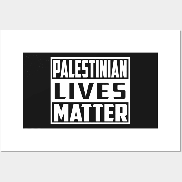 Palestinian Lives Matter Wall Art by TheAwesome